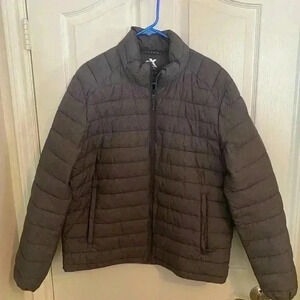 ZEROXPOSUR Women’s Gray Puffer Jacket Size L